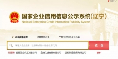 遼寧省企業信用公示信息系統入口(工商年檢具體操作步驟)