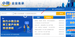 如何查詢中小企業名單(中小微企業名錄查詢系統入口)