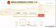 企業信用公示信息系統云南(企業公示系統工商年檢流程)