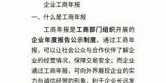 企業進行工商年報時應該如何年報（）